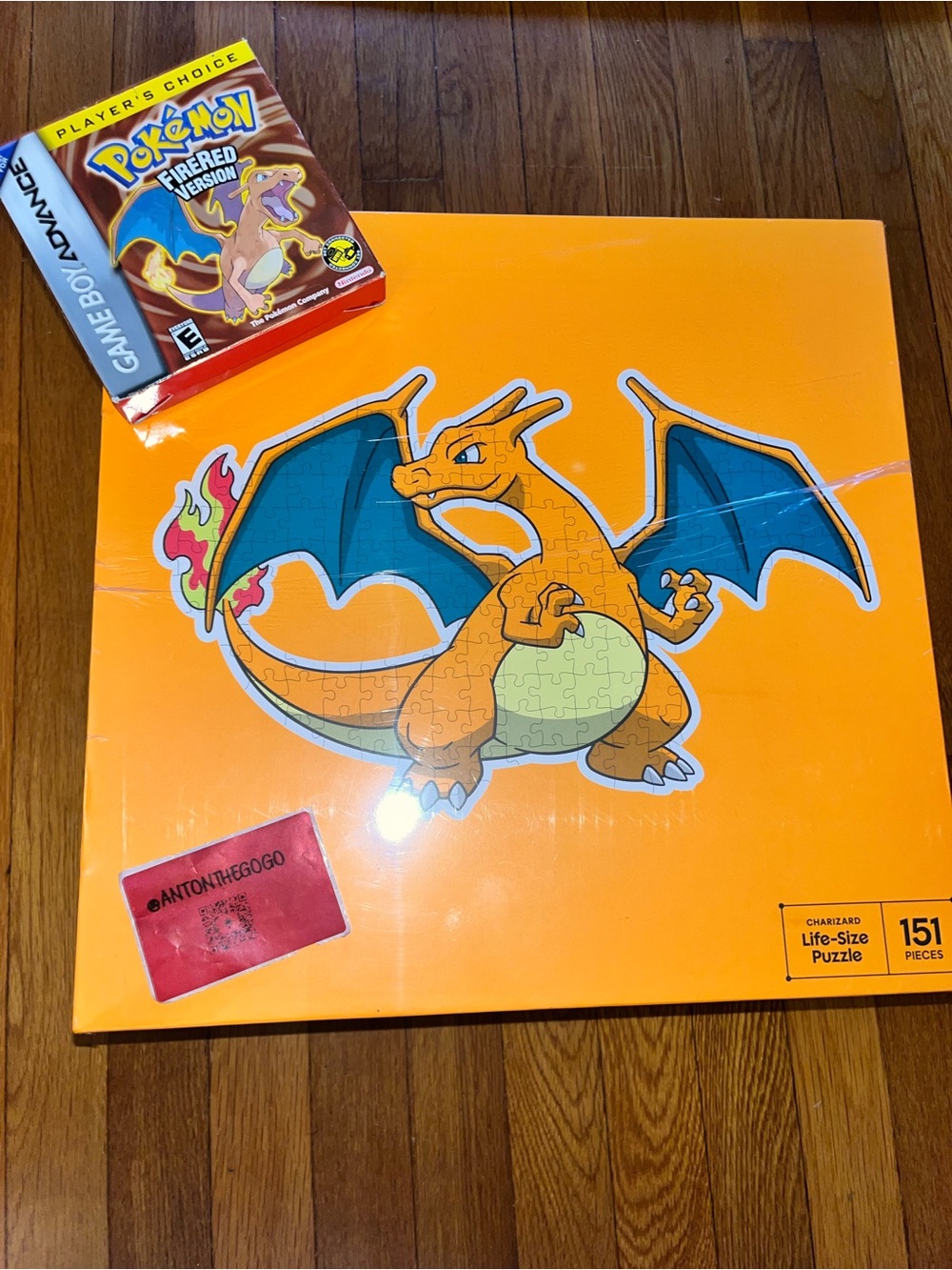 Pokemon x target Charizard Life-Size Over 5 ft Jigsaw Puzzle 151 Pieces
